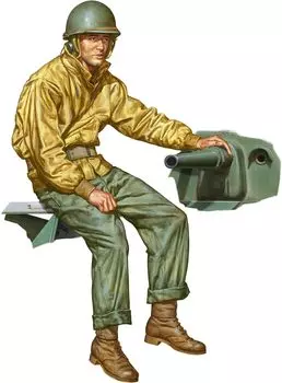 Jason Studio American M8 Greyhound Armored Vehicle Driving Assistant Resin Kit CJ16014 1/16