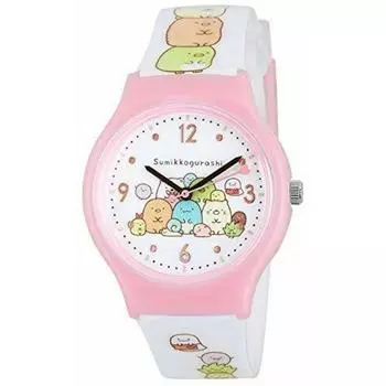 Jay Axis J-AXIS Sumikko Gurashi Total Pattern pla-belt Watch Pink SX-V10-SGPI