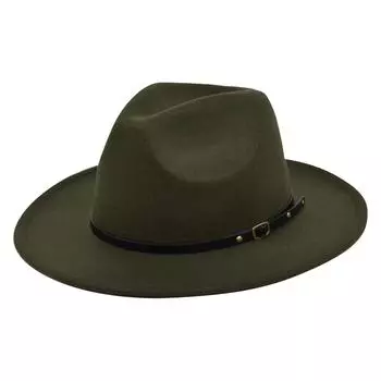 Jazz Hat, цилиндр, 3 заклепки, однотонный цилиндр, мужская и женская широкая шерстяная шляпа, ретро, большой размер One Size