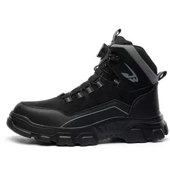 JB269 2025 Hot Selling Work Protective Shoes Non-slipPuncture Proof Steel Toe Protective Boots Black Men s Casual Shoes 40 чёрный