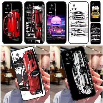 JDM Car RX7 MX5 для POCO X4 GT F4 M4 X3 Pro F3 M5, чехол для Xiaomi 12T Pro 11T 13 12S 12X 11 12 Lite, чехол POCO X4 GT