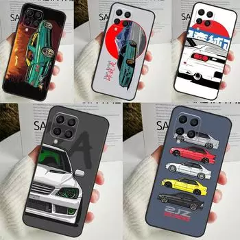JDM Legend Drift Car для Samsung Galaxy M12 M32 M52 M14 M34 M54 M21 M51 M31 M30s M20 M15 M55 M13 M33 M53 чехол Samsung M15