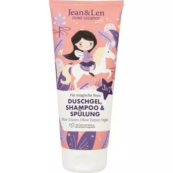 Jean&Len Kinder 3в1 Шампунь-кондиционер для душа 200 мл