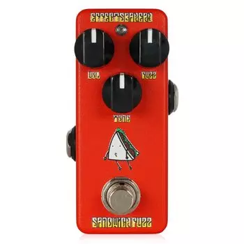 Эффекты Пекарский сэндвич Fuzz Fuzz Гитарный эффектор [EB-SFn] / красный