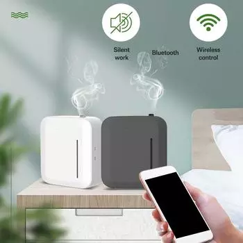 Эфирное масло арома диффузор машина супер тихий USB аккумуляторный аромат диффузор машина безводный для отеля домашний офис чёрный