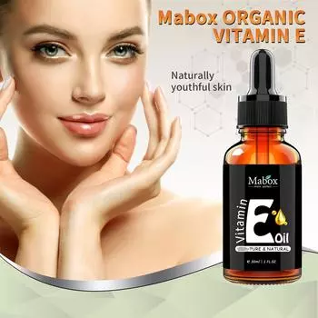 Эфирное масло для лица MABOX с витамином E Bao Moist Zi Massage BrightTening VE Растительное масло с витамином E Уход за кожей