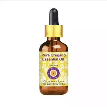 Эфирное масло Душицы (15 мл), Pure Oregano Essential Oil, Deve Herbes