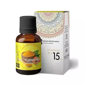 Эфирное масло Куркумы (15 мл), Turmeric Essential Oil, Heilen Biopharm 9.21875
