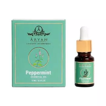 Эфирное масло Перечной мяты (12 мл), Peppermint Essential Oil, Aryan