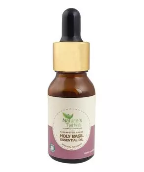 Эфирное масло Тулси (15 мл), Holy Basil Essential Oil, Nature s Tattva 17.34375