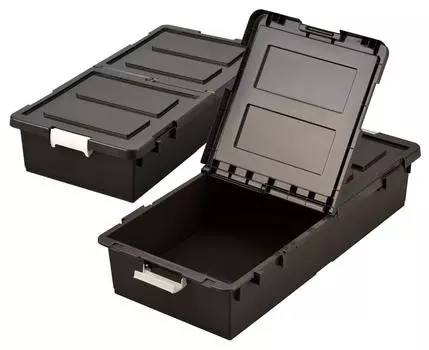 JEJ Under Bed Storage Box Set of 2 Brown BR in 9504290 (Made Japan) коричневый