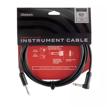 Экранированный кабель American Stage Instrument Cable D Addario (Гитарный щит) PW-AMSGRA-10 (3м SL) []