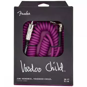 Экранированный кабель Fender Кабель Hendrix Voodoo Child™, фиолетовый