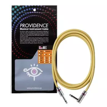 Экранированный кабель Providence LE501 3 м, вилка желтая, S/L (Прямой/Г-образный тип)