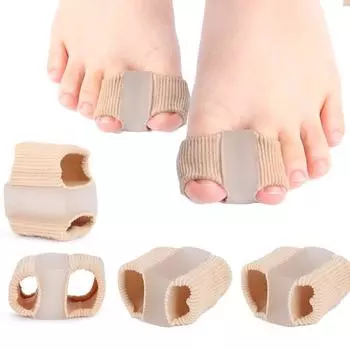 Эластичное волокно Hallux Valgus Разделитель пальцев ног: Корректор большого пальца ноги для перекрывающихся пальцев ног 1.8cm, one size L, severe eversion, strong force
