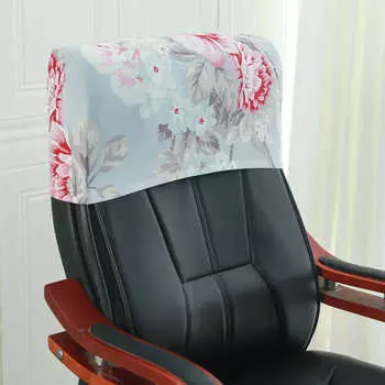 Эластичный чехол для подушки на кресло Boss Chair, чехол для офисного кресла, чехол для подушки на вращающееся кресло, подушка на компьютерное кресло, пылезащитный чехол для головы 42 cm