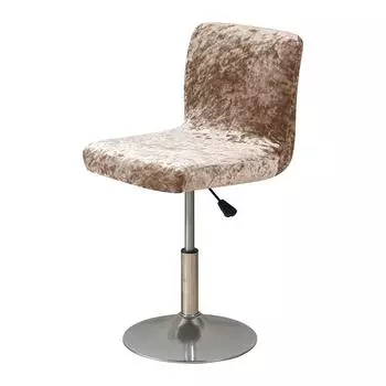 Эластичный чехол для вращающегося барного стула Home Hotel Club Gold Diamond Velvet 20*19*3 cm темно-синий