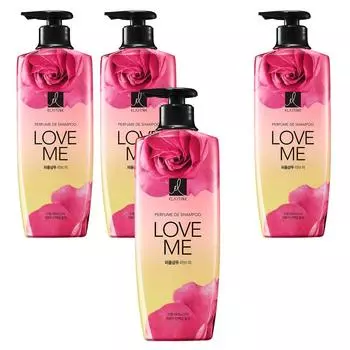 Эластиновый парфюмированный шампунь Love Me, 400 мл, 4 шт.