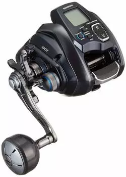 Электрическая катушка SHIMANO 20 Force Master 601 Hairtail Tenya Aji (Осталось) чёрный