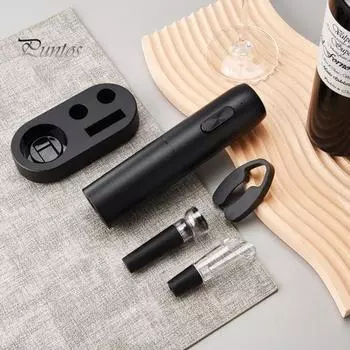Электрическая открывалка для вина, перезаряжаемый автоматический штопор с зарядной базой, открывалка для бутылок вина, USB аккумуляторная, кухонные инструменты для вина, аксессуары 1pc
