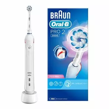 Электрическая зубная щетка Braun Oral B PRO2000, белая D5015132WH белый