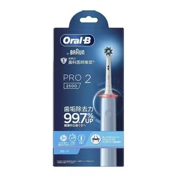 Электрическая зубная щетка Oral B PRO2 Brown P&G (1 кусок) [P&G] белый