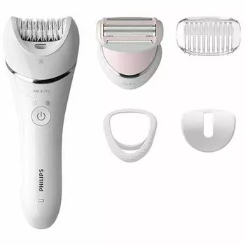Электрический эпилятор Philips BRE710/00 * Белые головки, 15 В, 4 шт.