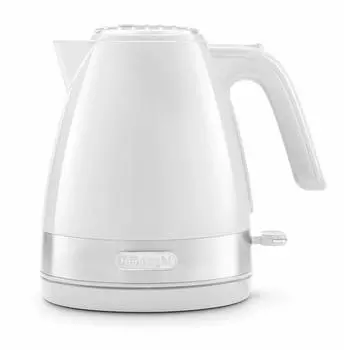 Электрический чайник DeLonghi Active Series, белый, 1,0 л KBLA1200J-W 2) белый белый