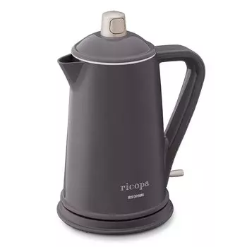 Электрический чайник Iris Ohyama Retro Design Empty Boiling Automatic Power Off after Lock, Тип, 800 мл, Предотвращение, Кипячение, Крышка, Функция открытия/закрытия,