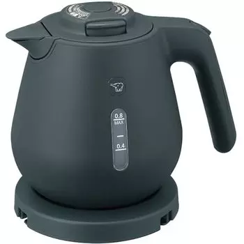 Электрический чайник ZOJIRUSHI высокой мощности 1300 Вт сланцево-черный 0,8 л CK-DB08-BM