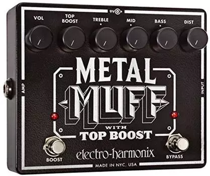 Электро Harmonix Metal Muff Гитарный компактный дисторшн Goods эффектор/металл
