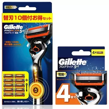 Электробритва Gillette Razor Close Shave Body Сменные лезвия 14 шт. Proglide чёрный