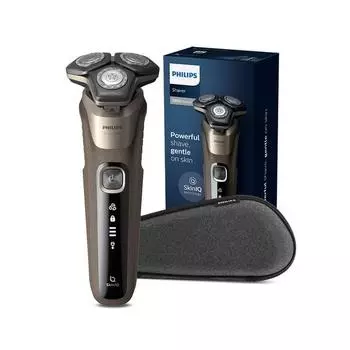 Электробритва Philips SkinIQ 5000, S5589/95, кожа коричневая