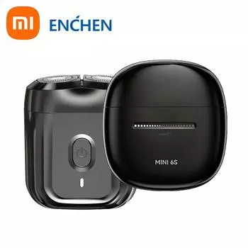 Электробритва Xiaomi ENCHEN Mini 6/ Mini 6S с сенсорным переключателем Slide Mini 6 чёрный