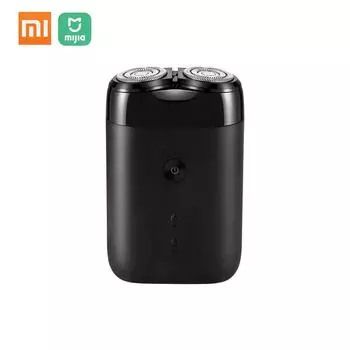 Электробритва Xiaomi Mijia 2 с плавающей головкой, водонепроницаемая бритва для влажной и сухой уборки, двойное лезвие с кольцом USB