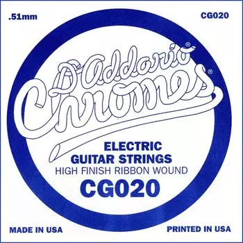 Электрогитара Rose струны Flat Wound CG020 набор из 5 D Addario .020 []