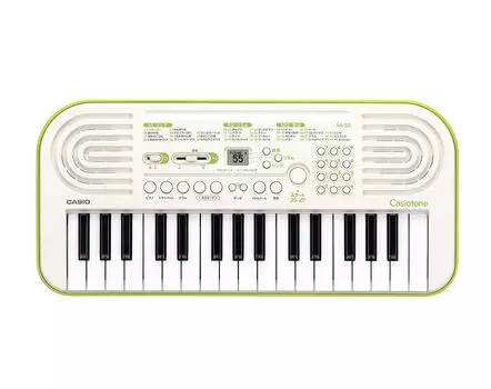 Электронная клавиатура CASIO Casiotone 32 Mini Keyboard White Green SA-50 &