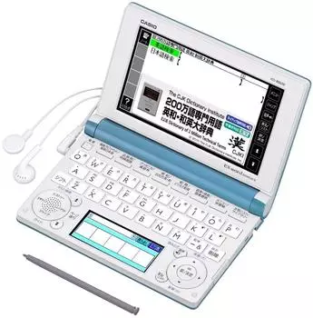 Электронный словарь CASIO Модель бирюзовый синий Ex-word Общий/Общий (Бизнес) XD-B8600 XD-B8600BU