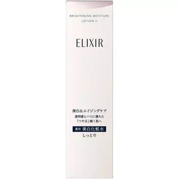 Эликсир Шисейдо (узнать больше) Осветляющий лосьон Elixir WT 2 170 мл (Квази-лекарство) Новый эликсир После умывания лица нанесите обильное количество средства на ватный диск.