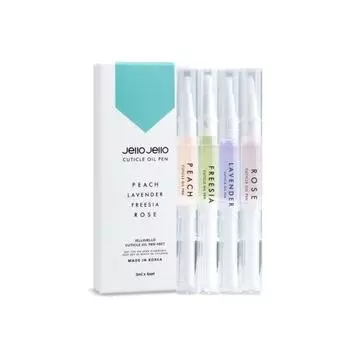 JELLO JELLO Perfect Набор ручек с маслом для кутикулы, 4 шт.