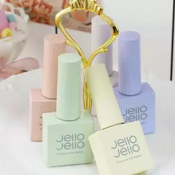 Jello Jello Spring Syrup Gel Edition Gel Nail Polish 6 Color Set KBeauty, Премиум гель для ногтей, Корейская косметика, образец