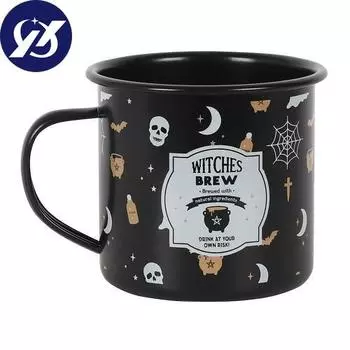 Эмалированная кружка Witches Brew One Size