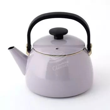 Эмалированный чайник Fuji Enamel IH совместимый 2.5L Purple Ash CLF-2.5K/PA