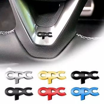 Эмблема логотипа OPC Line, наклейка на руль автомобиля, внутренняя эмблема для Vauxhall Astra GHJKF Corsa Insignia Mokka