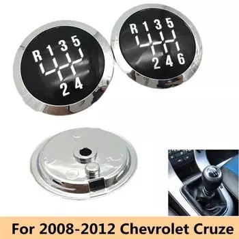 Эмблема на ручку переключения передач с номером скорости для Chevrolet Cruze 2008-2012