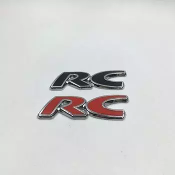 Эмблема RC автомобиля, наклейка, авто наклейка чёрный