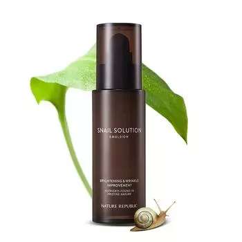 Эмульсия Nature Republic Snail Solution, 120 грамм