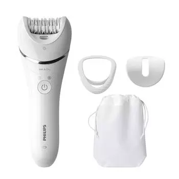 Эпилятор для тела Philips Satinelle Advanced, белый, BRE700/00, бритва для удаления волос