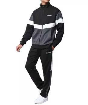 Jersey Top and Bottom Set Training Wear Setup Switchable Black 3L [Soleil Doll] Men s чёрный