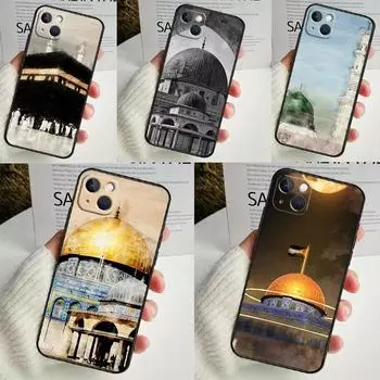 Jerusalem Dome of the Rock Case For iPhone 14 13 12 11 16 15 Pro Max Mini Cover X XR XS 8 7 14 16 15 Plus Accessories iPhone 11